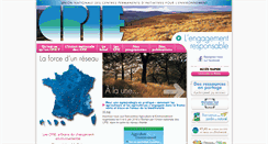 Desktop Screenshot of cpie.fr